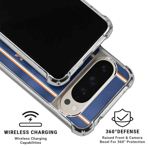 NBA New York Knicks Jersey Google Pixel 9 Pro XL Clear Case